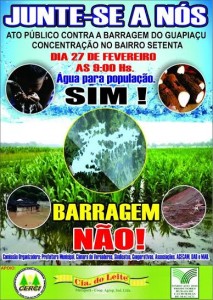MANIFESTACAO EM CACHOEIRAS DE MACACU 27 FEV 2O16