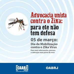 CAMPANHA CAARJ CONTRA O ZIKA